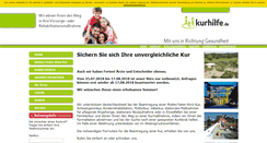 Desktop Screenshot of kurhilfe.de